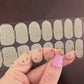 All Star Semi-Cured Gel Nail Wrap