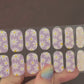 Petal To The Metal Semi-Cured Gel Nail Wrap