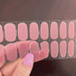 Rosewood Semi-Cured Gel Nail Wrap
