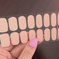 Satin Slipper Semi-Cured Gel Nail Wrap