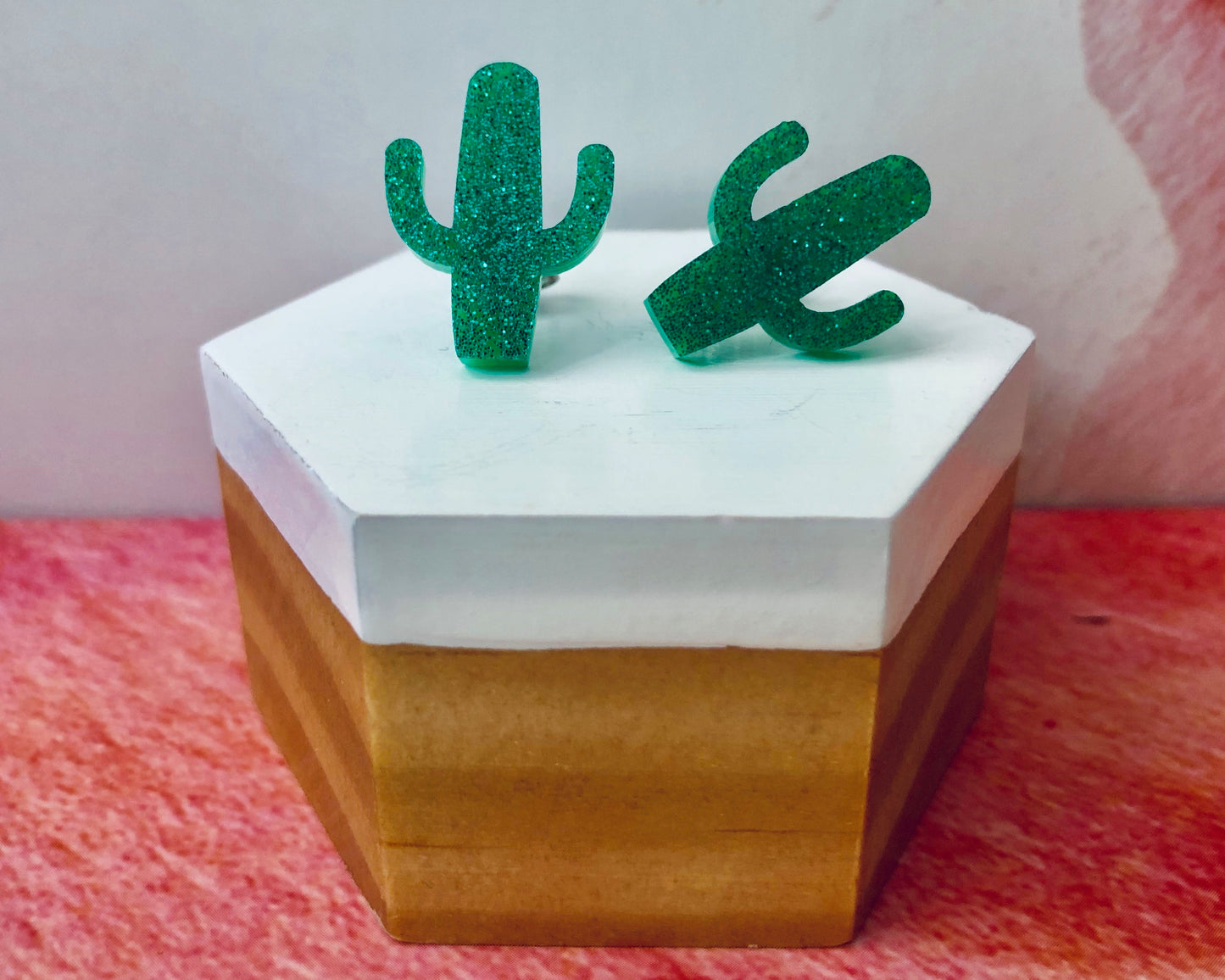 'Prickly Cactus' Mini Stud Earrings