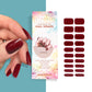 Black Cherry Merlot Semi-Cured Gel Nail Wrap