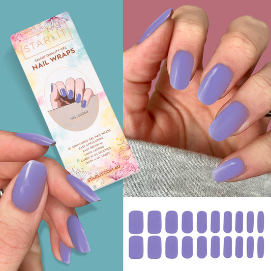 On The Grapevine Semi-Cured Gel Nail Wrap