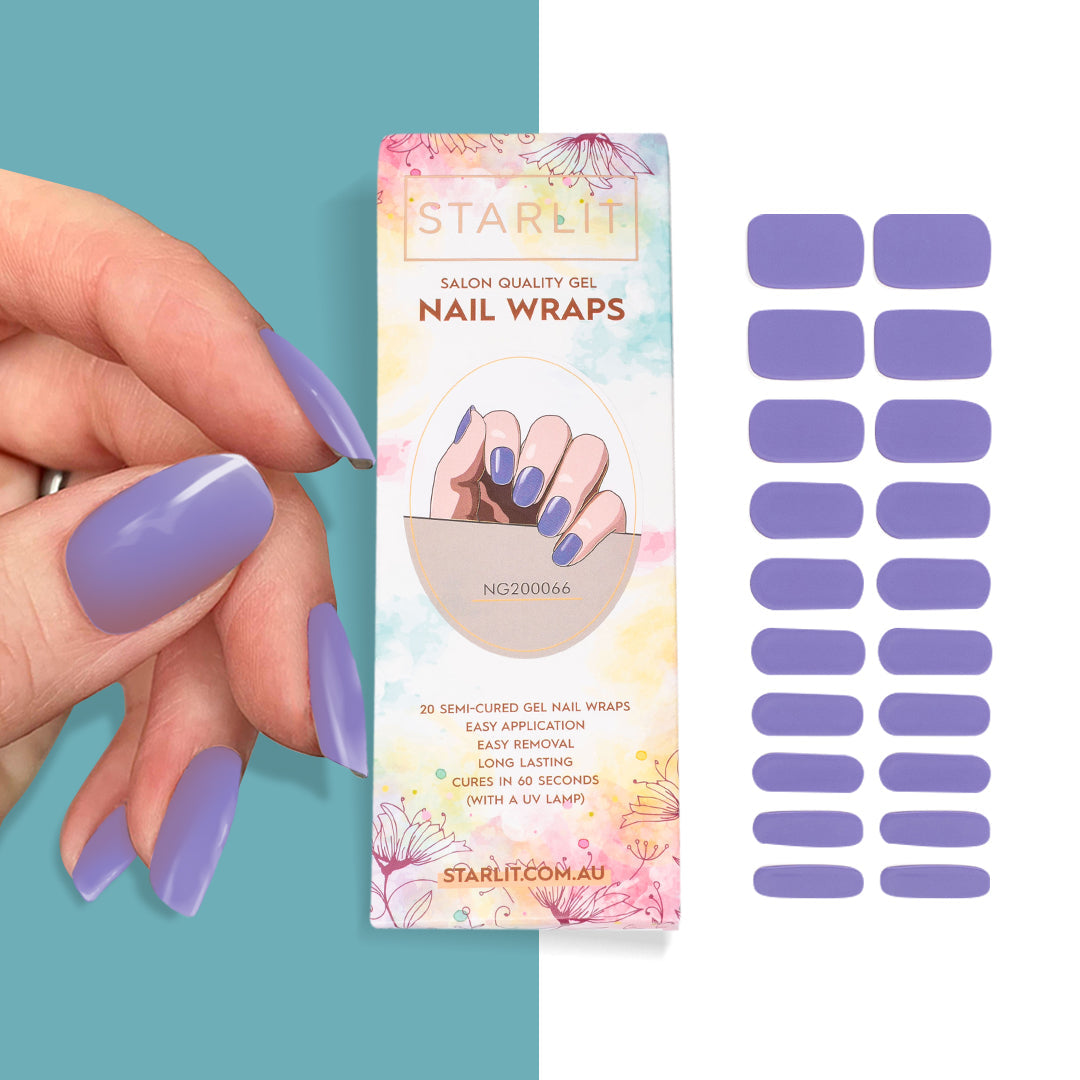 On The Grapevine Semi-Cured Gel Nail Wrap