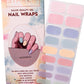 Rainbow Pastels Semi-Cured Gel Nail Wrap