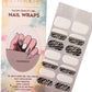Zebra Diva Semi-Cured Gel Nail Wrap