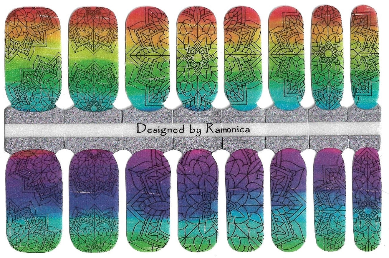 Rainbow Mandala - Limited Edition - Designed By Ramonica