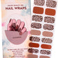 Wild At Heart Semi-Cured Gel Nail Wrap