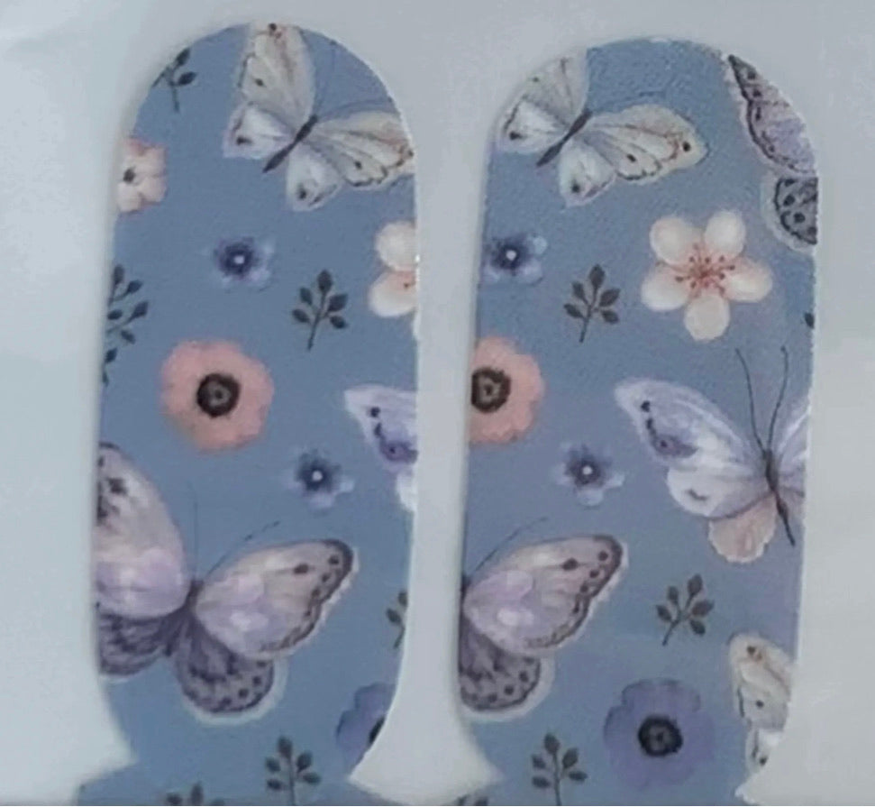Blue Butterfly Foursies Accent
