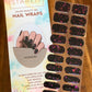 Galaxy Flakies Semi-Cured Gel Nail Wrap