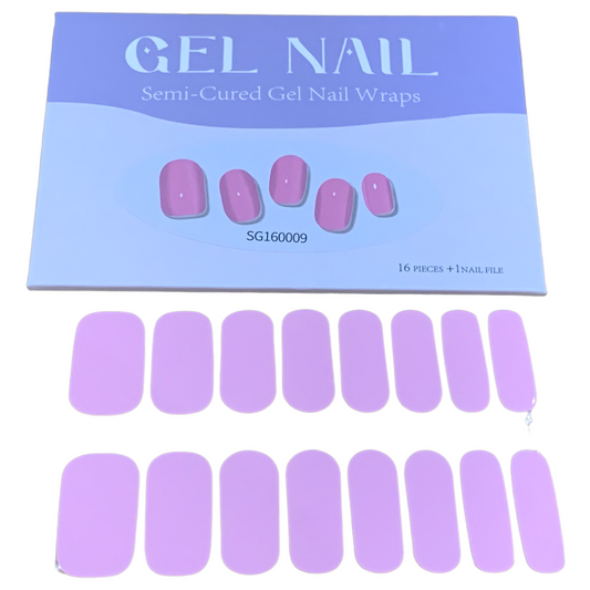 Pretty in Pink Semi-Cured Gellies Nail Wrap