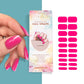 Hot Pink Semi-Cured Gel Nail Wrap