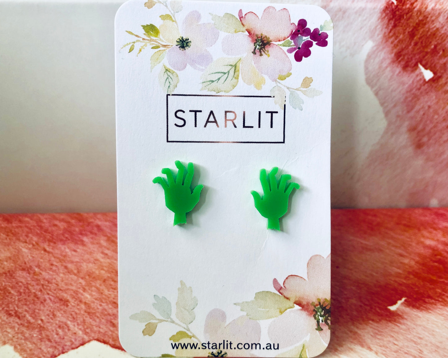‘Zombie Hands' Mini Stud Earrings